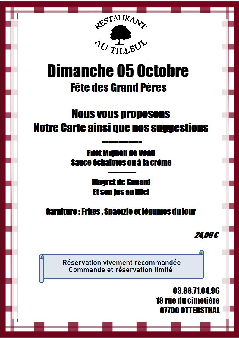 Fêtons les Grands Pères